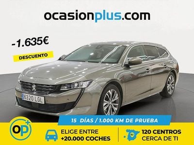 Usado Peugeot 508 Allure 160 CV (117 kW) 2020 Gris Familiar