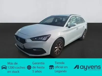 Begagnad Seat Leon Style 116 HK (85 kW) 2021 Vit Kombi