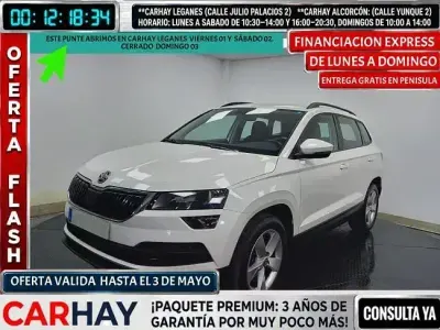Occasion Skoda Karoq Ambition 150 ch (110 kW) 2021 Blanc SUV