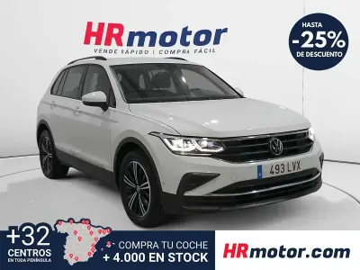 Käytetty VW Tiguan Life 150 HP (110 kW) 2022 Valkoinen Katumaasturi