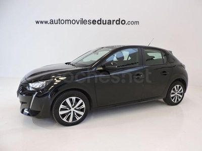 Usado Peugeot 208 Active 100 CV (73 kW) 2020 Negro Utilitario