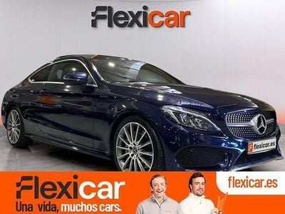 Usado Mercedes C220 170 CV (125 kW) 2019 Azul Coupe