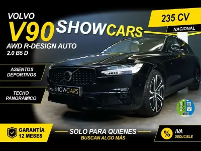 Usado Volvo V90 235 CV (172 kW) 2022 Blanco Familiar