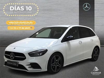 Usado Mercedes B200 AMG line 150 CV (110 kW) 2021 Blanco Monovolumen