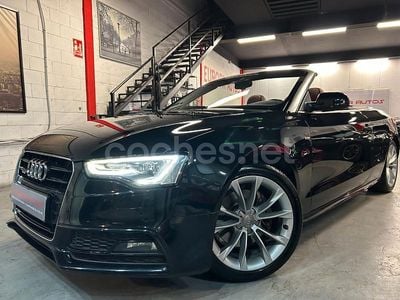 Negro Usado 2012 Audi A5 Cabriolet S-Line Descapotable | 16.990 € (Precio justo)