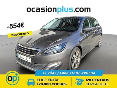 Gris Usado 2015 Peugeot 308 Allure Utilitario | 6936 € (Buen precio)