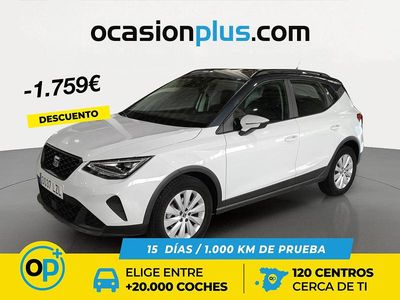 Usado Seat Arona Style 110 CV (80 kW) 2022 Blanco SUV