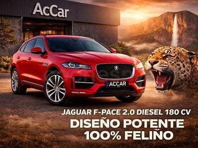 Usado Jaguar F-Pace Portfolio 180 CV (132 kW) 2016 Rojo SUV
