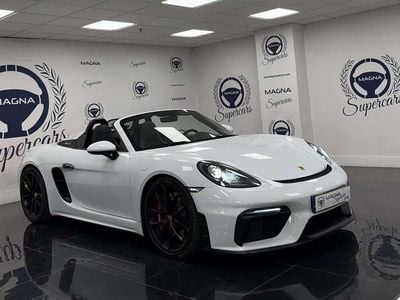 Usado Porsche 718 Spyder 420 CV (308 kW) 2020 Blanco Descapotable