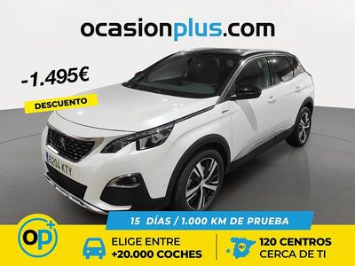 Blanco Usado 2019 Peugeot 3008 GT-line SUV | 16.450 € (Precio justo)