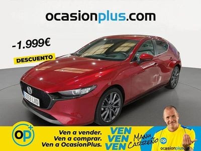 Używany Mazda 3 122 KM (89 kW) 2022 Czerwony