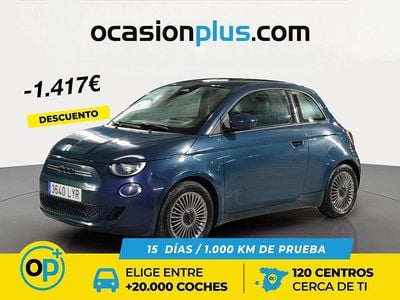 Verde Usado 2022 Fiat 500e Icon Utilitario | 15.590 € (Precio justo)