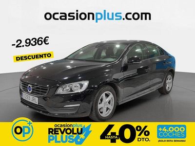 Usado Volvo S60 Kinetic 120 CV (88 kW) 2016 Negro Berlina