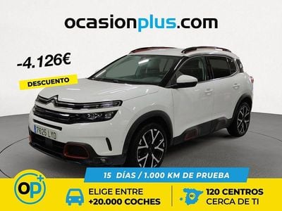 Usado Citroën C5 Aircross Shine 131 CV (96 kW) 2022 Blanco SUV