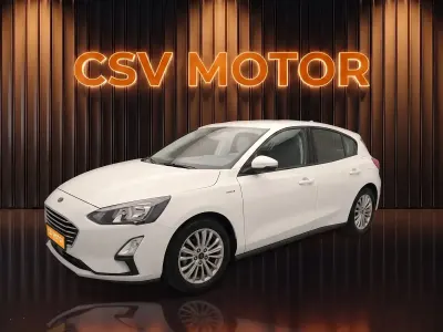Usado Ford Focus Titanium 125 CV (91 kW) 2022 Blanco Utilitario