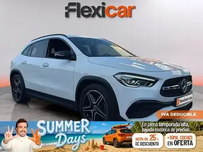 Usado Mercedes GLA200 150 CV (110 kW) 2021 Blanco SUV