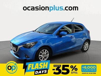 Usado Mazda 2 Style+ 90 CV (66 kW) 2015 Azul Utilitario