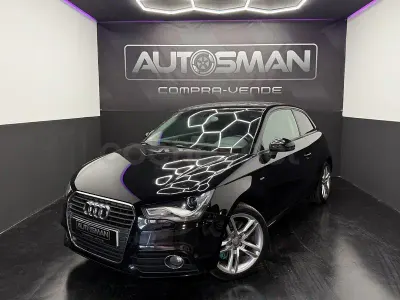 Usado Audi A1 Ambition 143 CV (105 kW) 2013 Negro Utilitario