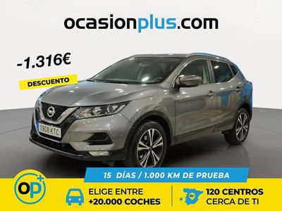 Gris Usado 2019 Nissan Qashqai N-Connecta SUV | 14.480 € (Precio justo)