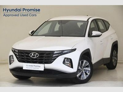 Atlas white Usado 2024 Hyundai Tucson SUV | 23.990 € (Precio justo)