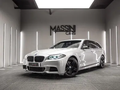 Usado BMW M550 381 CV (280 kW) 2014 Gris / plata Familiar