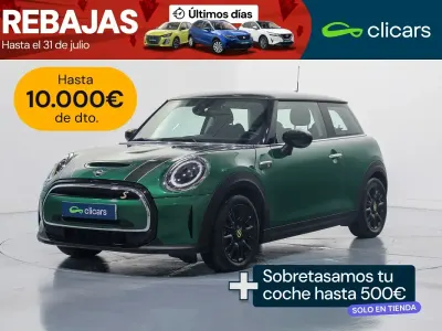 Usado Mini Cooper SE 135 kW (184 CV) 2023 Verde Utilitario