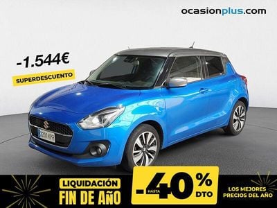 Blanco Usado 2018 Suzuki Swift GLX | 16.190 € (Precio justo)