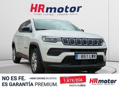 Usado Jeep Compass Longitude 131 CV (96 kW) 2022 Blanco SUV