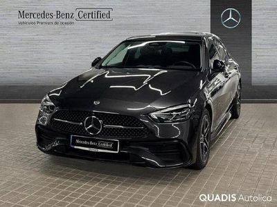 Usado Mercedes C200 AMG line 163 CV (119 kW) 2025 Gris grafito
