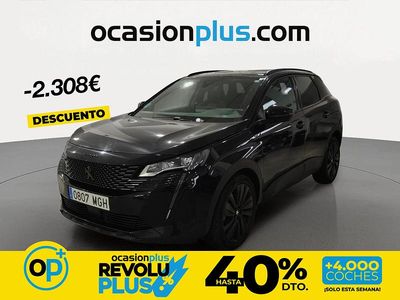 Usado Peugeot 3008 GT 130 CV (95 kW) 2023 Negro SUV