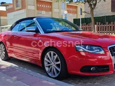 Usado Audi A4 Cabriolet S-Line 163 CV (119 kW) 2006 Rojo Descapotable