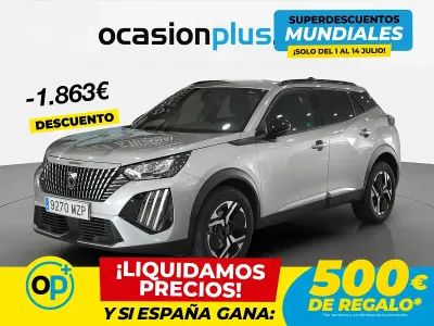 Usado Peugeot 2008 Allure 145 CV (106 kW) 2025 Gris SUV