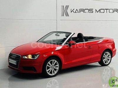 Usado Audi A3 Cabriolet Ambiente 140 CV (102 kW) 2015 Rojo Descapotable