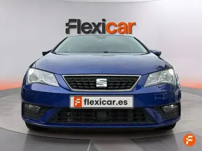 Usado Seat Leon Style 115 CV (84 kW) 2018 Azul Berlina