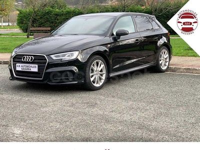 Usado Audi A3 116 CV (85 kW) 2020 Negro Berlina