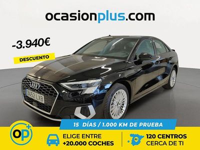 Negro Usado 2022 Audi A3 Advanced Plus Berlina | 26.280 € (Precio justo)