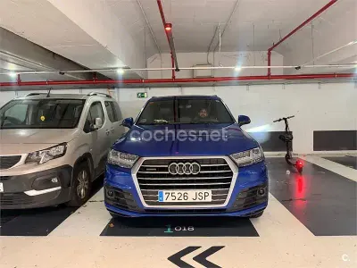 Usado Audi Q7 218 CV (160 kW) 2016 Azul SUV