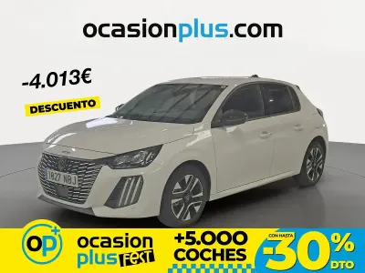 Usado Peugeot 208 Allure 100 CV (73 kW) 2025 Blanco Utilitario