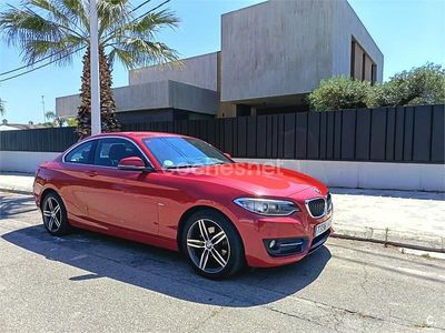 Usado BMW 218 Sport Line 150 CV (110 kW) 2017 Rojo Coupe