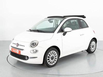 Usado Fiat 500C Lounge 86 CV (63 kW) 2016 Blanco Descapotable