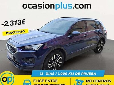 Usado Seat Tarraco Style 150 CV (110 kW) 2021 Azul SUV