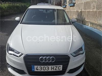 Usado Audi A3 Ambition 105 CV (77 kW) 2014 Blanco Berlina