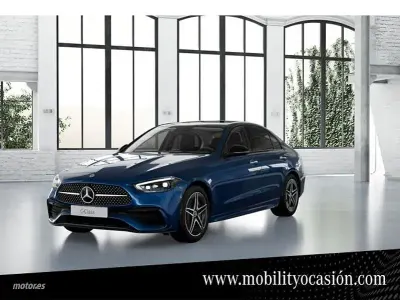 Usado Mercedes C300e 312 CV (229 kW) 2024 Azul Berlina