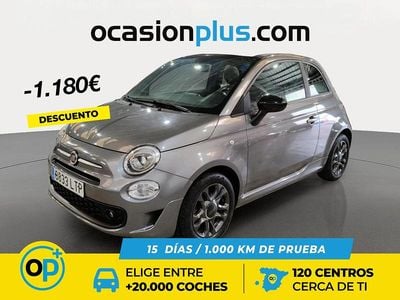 Gris Usado 2021 Fiat 500 Connect Descapotable | 12.490 € (Precio justo)