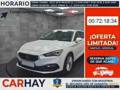 Usado Seat Leon XCELLENCE 205 CV (150 kW) 2021 Blanco Familiar