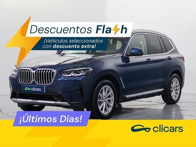 Usado BMW X3 xLine 190 CV (139 kW) 2022 Azul SUV