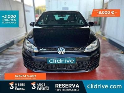 Usado VW Golf VII GTD 184 CV (135 kW) 2016 Negro Familiar