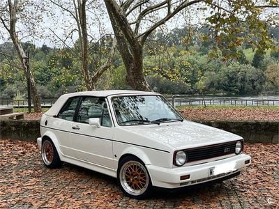Usado VW Golf Cabriolet 112 CV (82 kW) 1988 Blanco Descapotable
