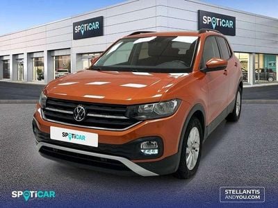 Usado VW T-Cross Advance 95 CV (69 kW) 2022 Naranja SUV