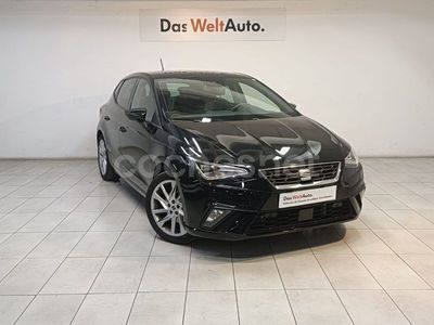 Usado Seat Ibiza FR 110 CV (80 kW) 2021 Negro